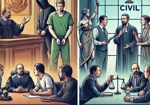Understanding the Distinctions Between Criminal and Civil Law Services
